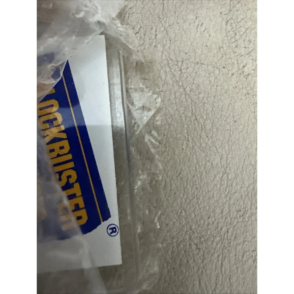 Blockbuster package opened